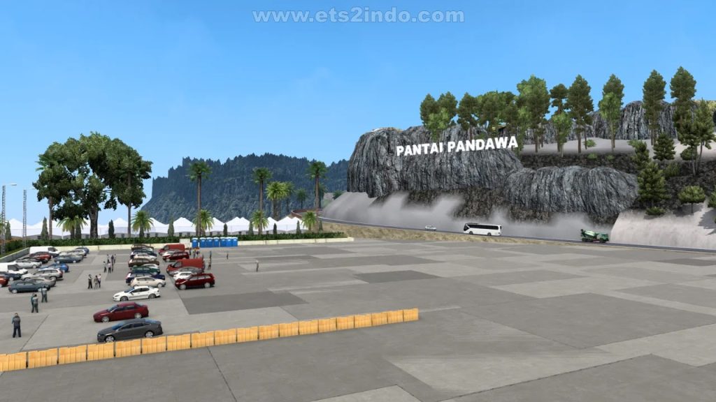 Map Rajawali V7 Up versi ETS2 1.37 - 1.48