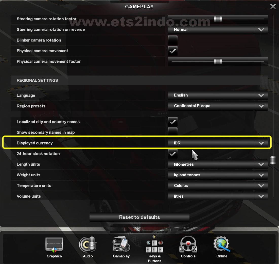 mata uang rupiah ets2