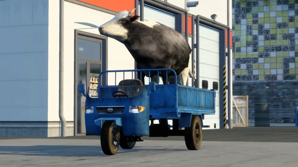 Mod Traktor dan Motor Roda Tiga ETS2 1.45