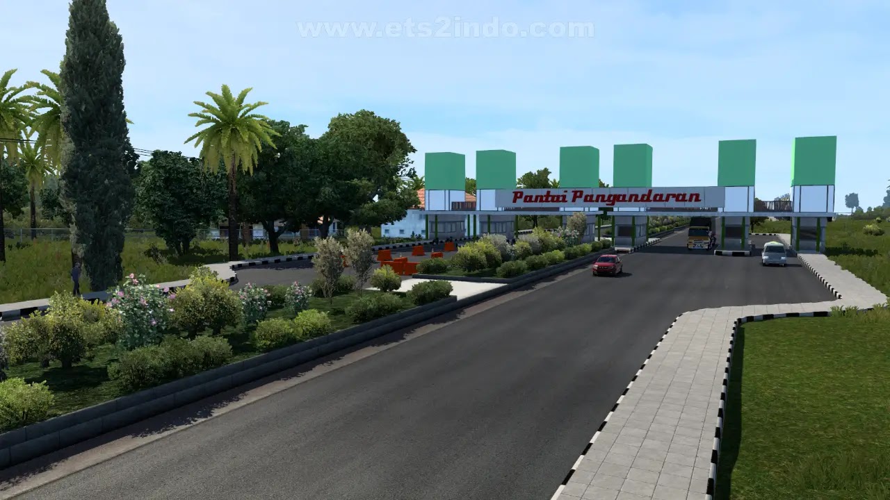 Map Pangandaran Jawa Barat ETS2 1.39-1.44 Map Pangandaran Jawa Barat ETS2 1.39-1.44