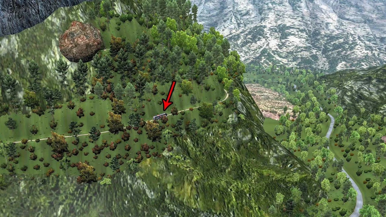 Peru Death Road Map bisa di semua versi ETS2 Peru Death Road Map bisa di semua versi ETS2