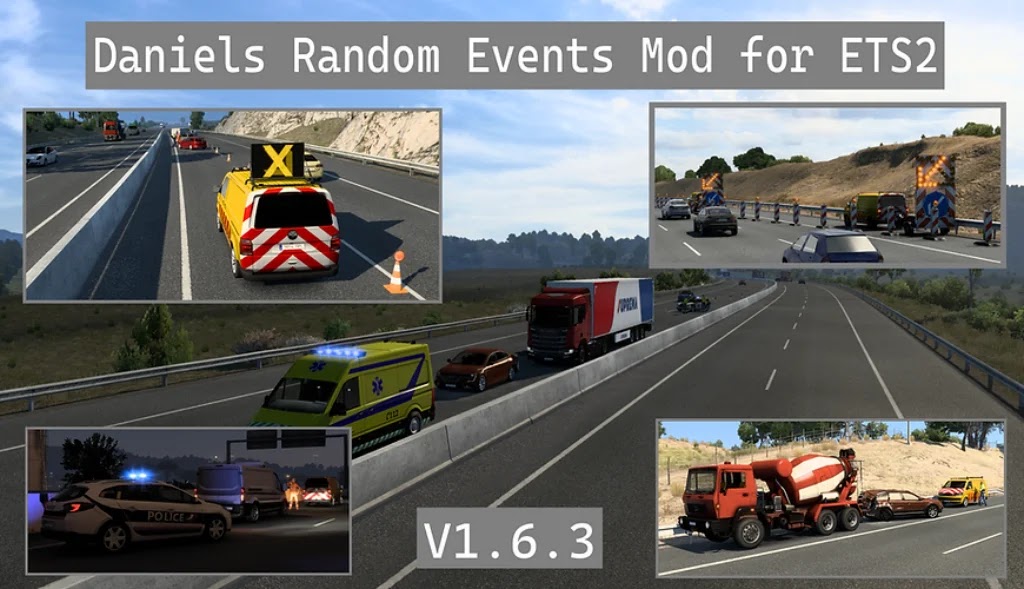 Daniels Random Events v1.6.3 ETS2 1.52
