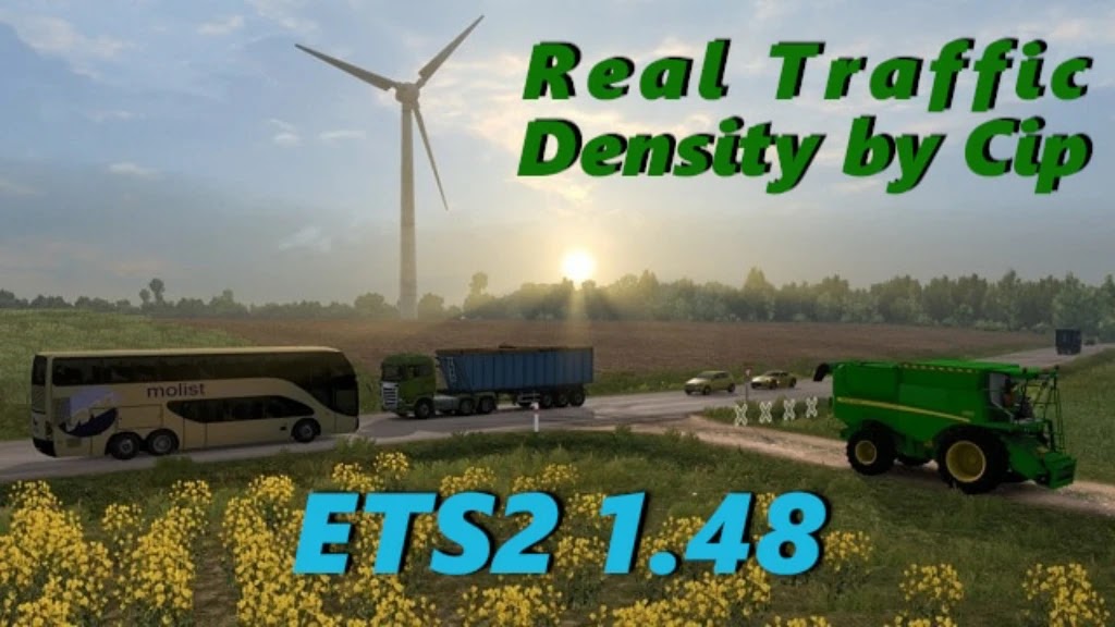Real Traffic Density by Cip ETS2 1.48