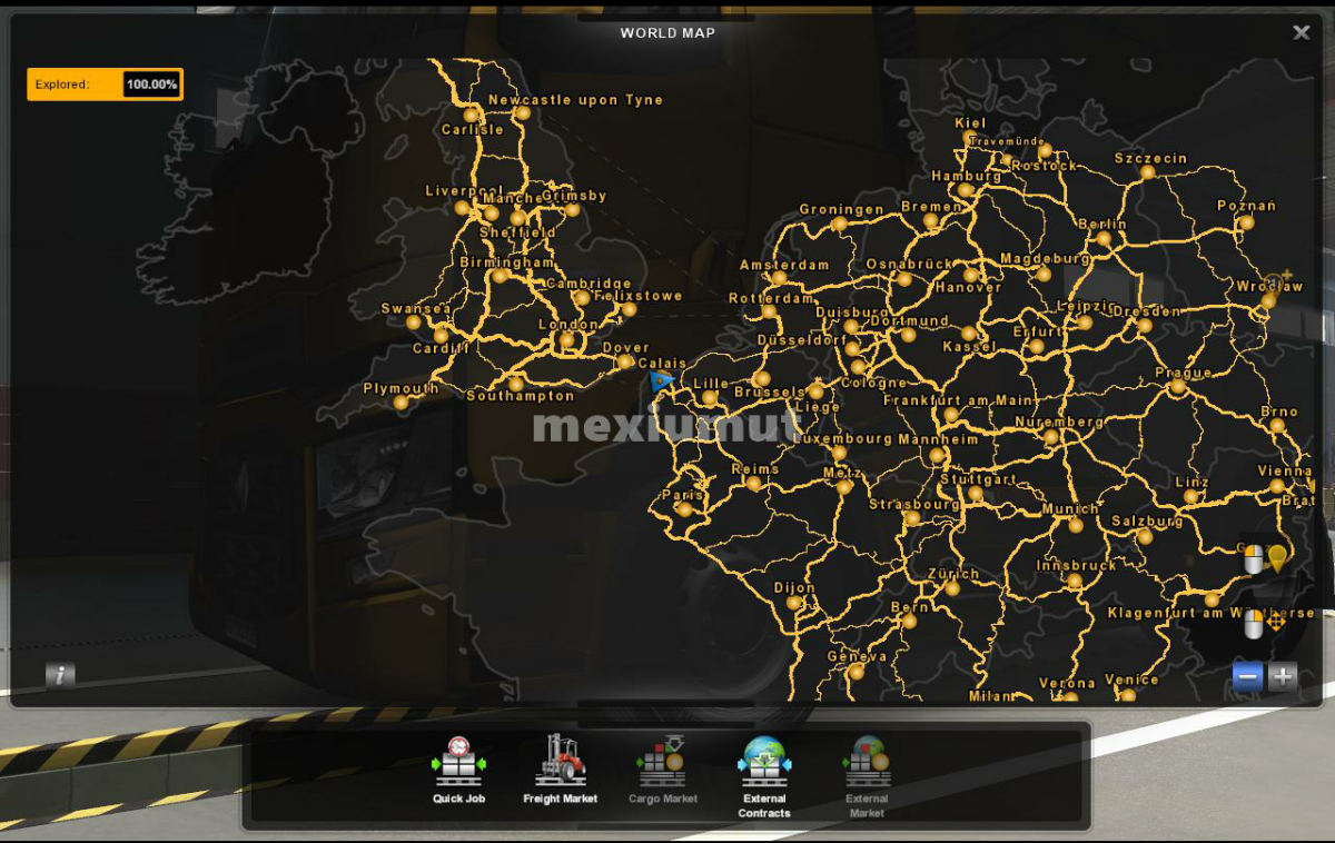 Save Game No DLC ETS2 1.39 - 1.40