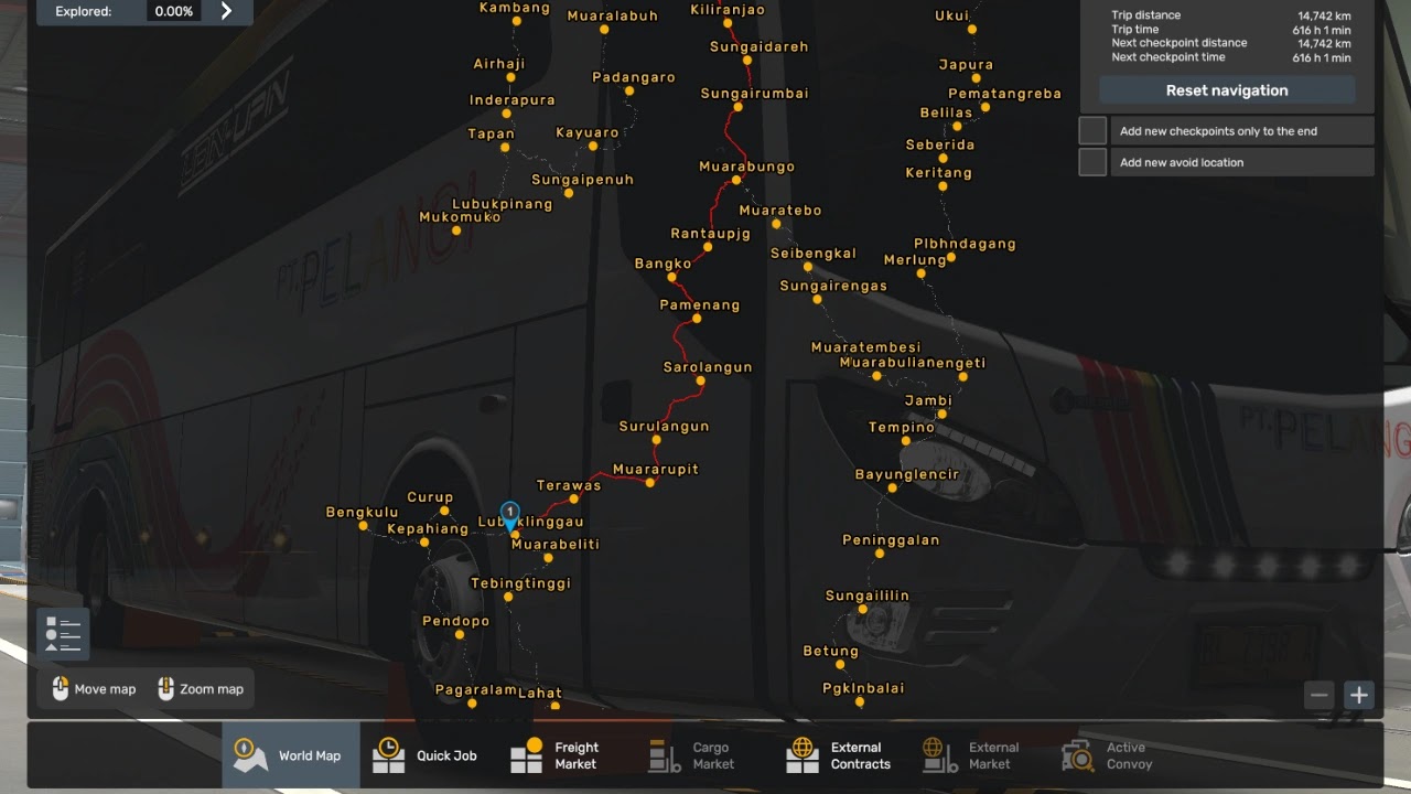 Map Sitinjau Lauik V18 ETS2 1.54 Map Sitinjau Lauik V18 ETS2 1.54