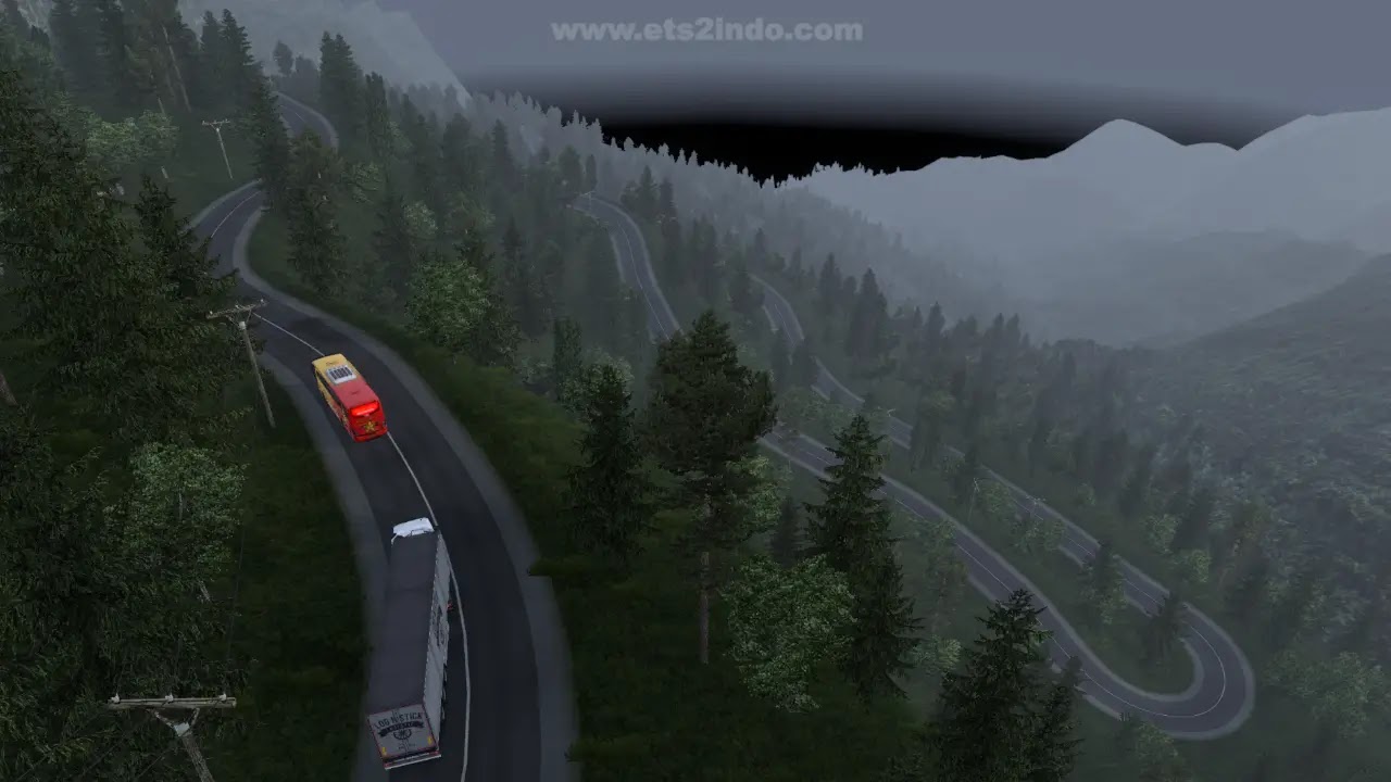 Map Sitinjau Lauik V19 Update ETS2 1.55 Map Sitinjau Lauik V19 Update ETS2 1.55