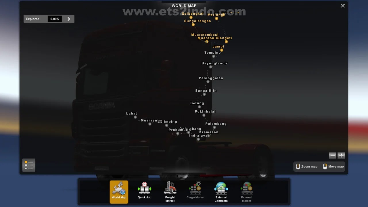 Map Sitinjau Lauik V14 Update Muara Enim ETS2 Map Sitinjau Lauik V14 Update Muara Enim ETS2