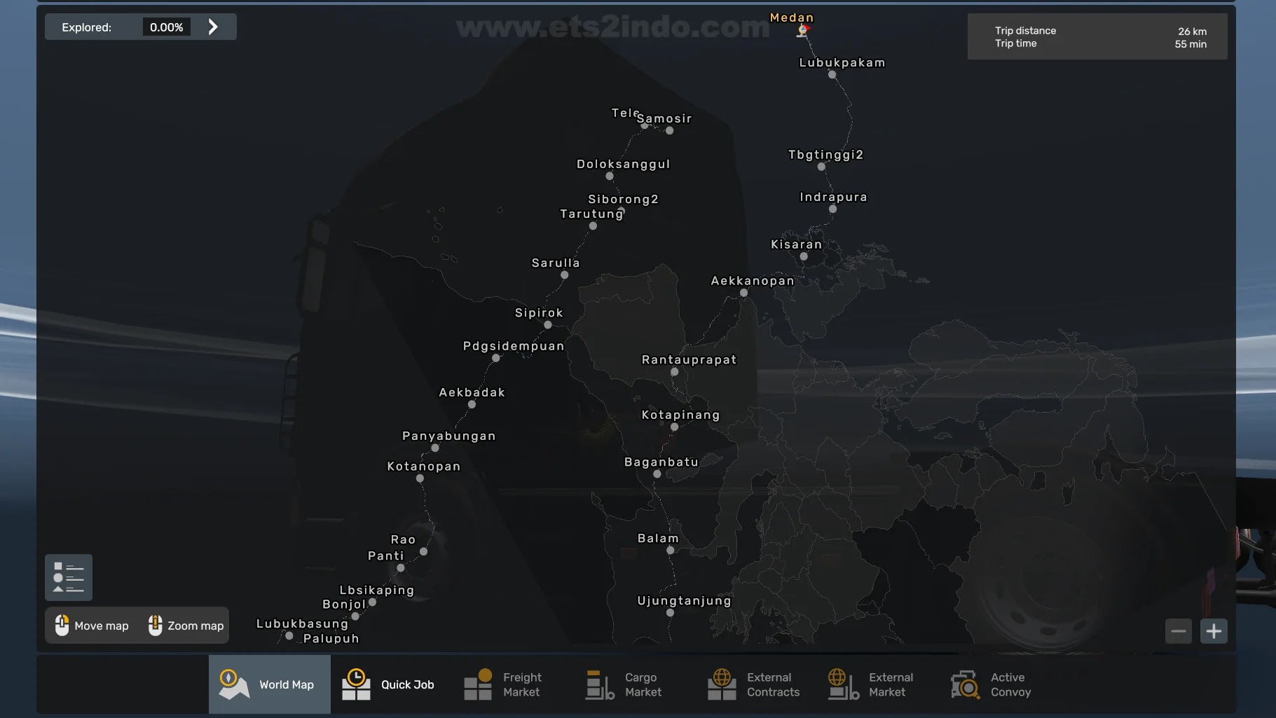 Map Sitinjau Lauik V17 Update Medan ETS2 1.54 Map Sitinjau Lauik V17 Update Medan ETS2 1.54