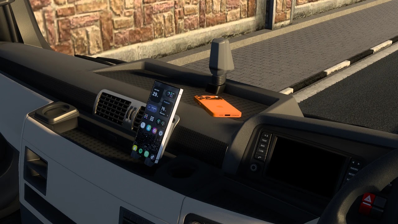 Mod Ponsel (iPhone 16,17 Google pixel, Samsung) ETS2 1.60 Mod Ponsel (iPhone 16,17 Google pixel, Samsung) ETS2 1.60