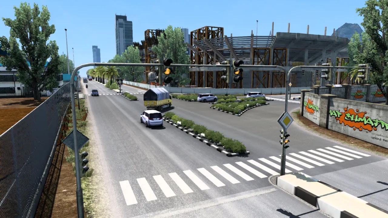 Map Sumatra 2.8 Reborn ETS2 1.55 - 1.56 Map Sumatra 2.8 Reborn ETS2 1.55 - 1.56