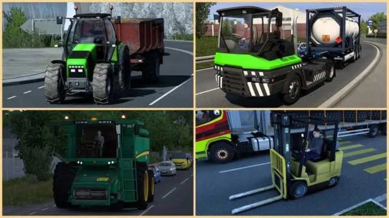 Traffic Kendaraan Lambat V1.2 ETS2 1.50
