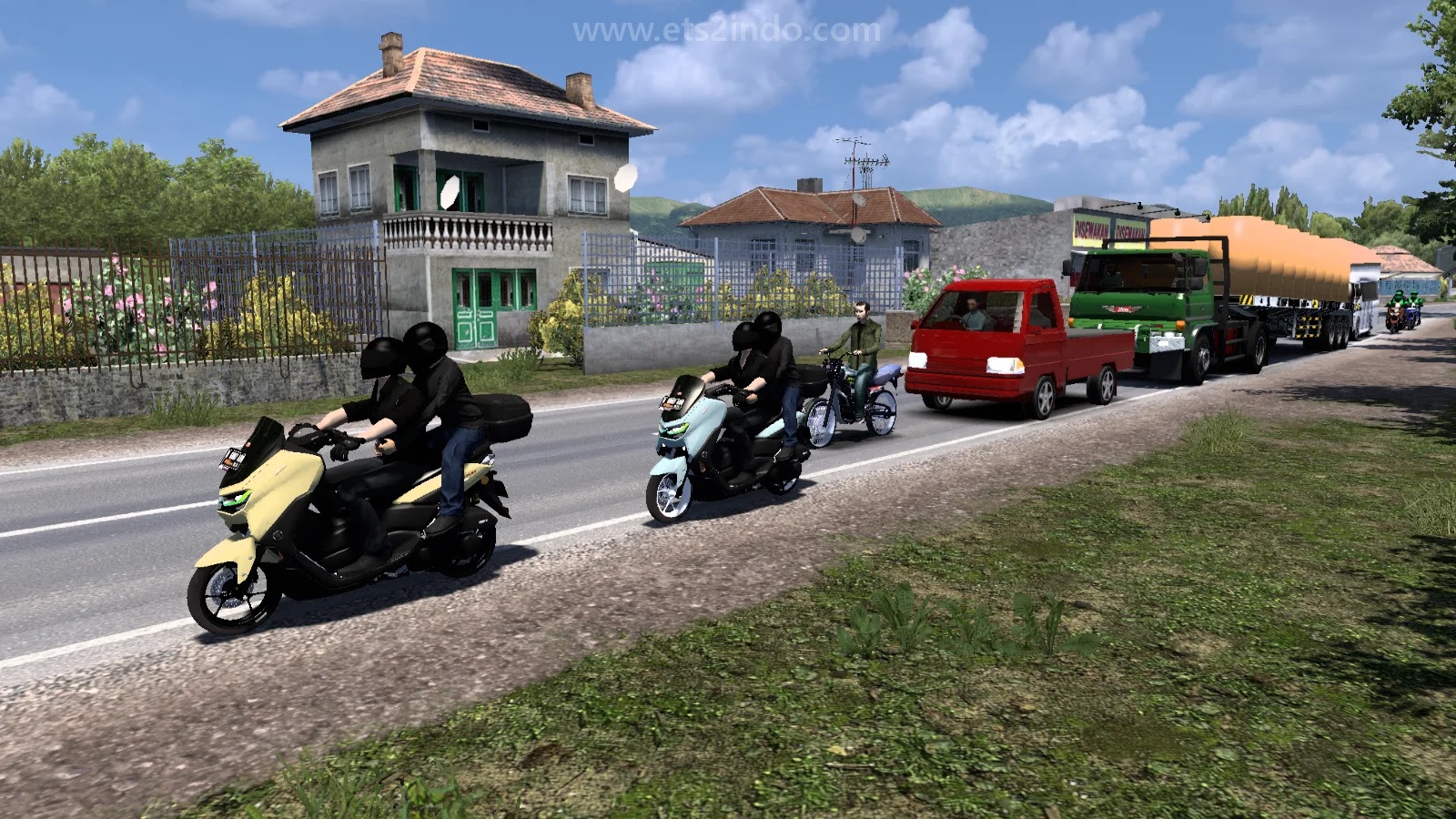 Mod Traffic Realistic Es Campur Basuri Edit Astan ETS2 1.58 Mod Traffic Realistic Es Campur Basuri Edit Astan ETS2 1.58