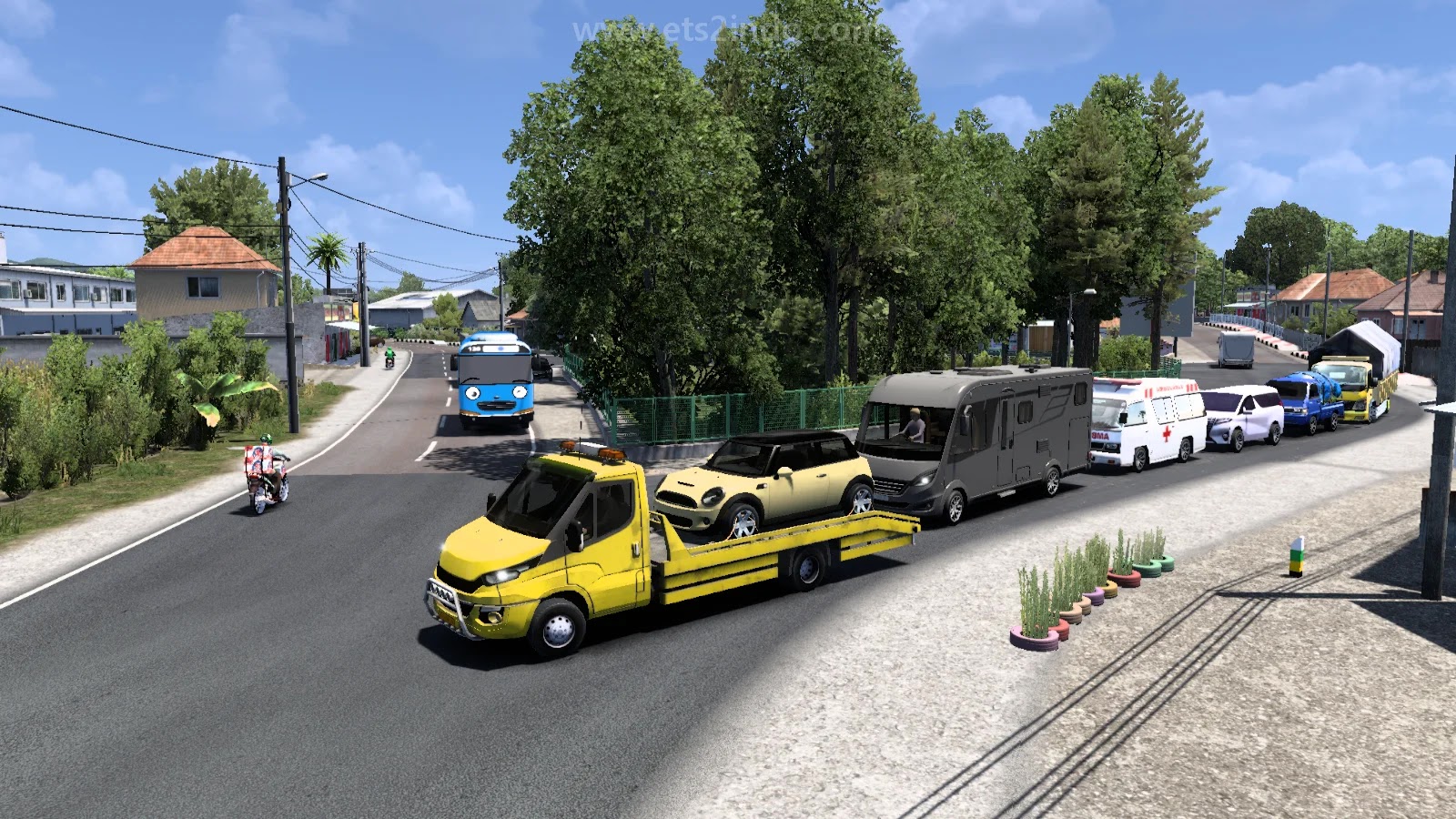 Mod Traffic Realistic Es Campur Basuri Edit Astan ETS2 1.58 Mod Traffic Realistic Es Campur Basuri Edit Astan ETS2 1.58