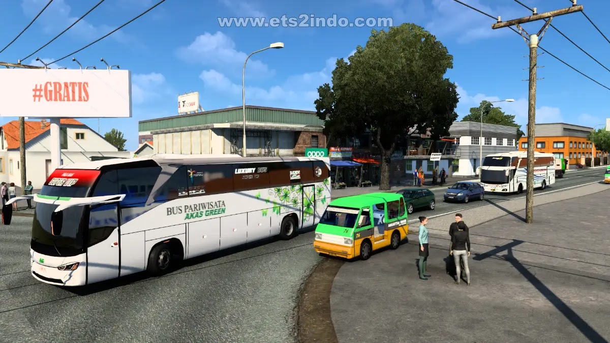 Mod TRAFFICINDO V4 Bus dan Truck ETS2 1.47 Mod TRAFFICINDO V4 Bus dan Truck ETS2 1.47