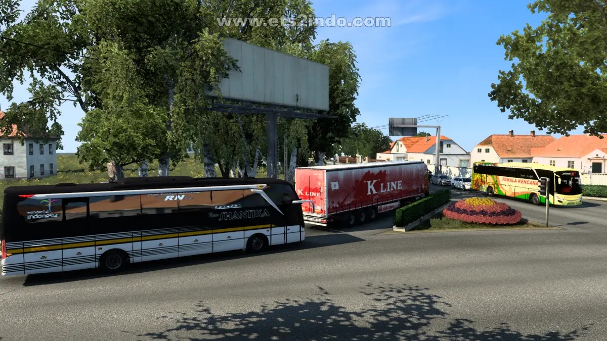 Mod TRAFFICINDO V4 Bus dan Truck ETS2 1.47 Mod TRAFFICINDO V4 Bus dan Truck ETS2 1.47