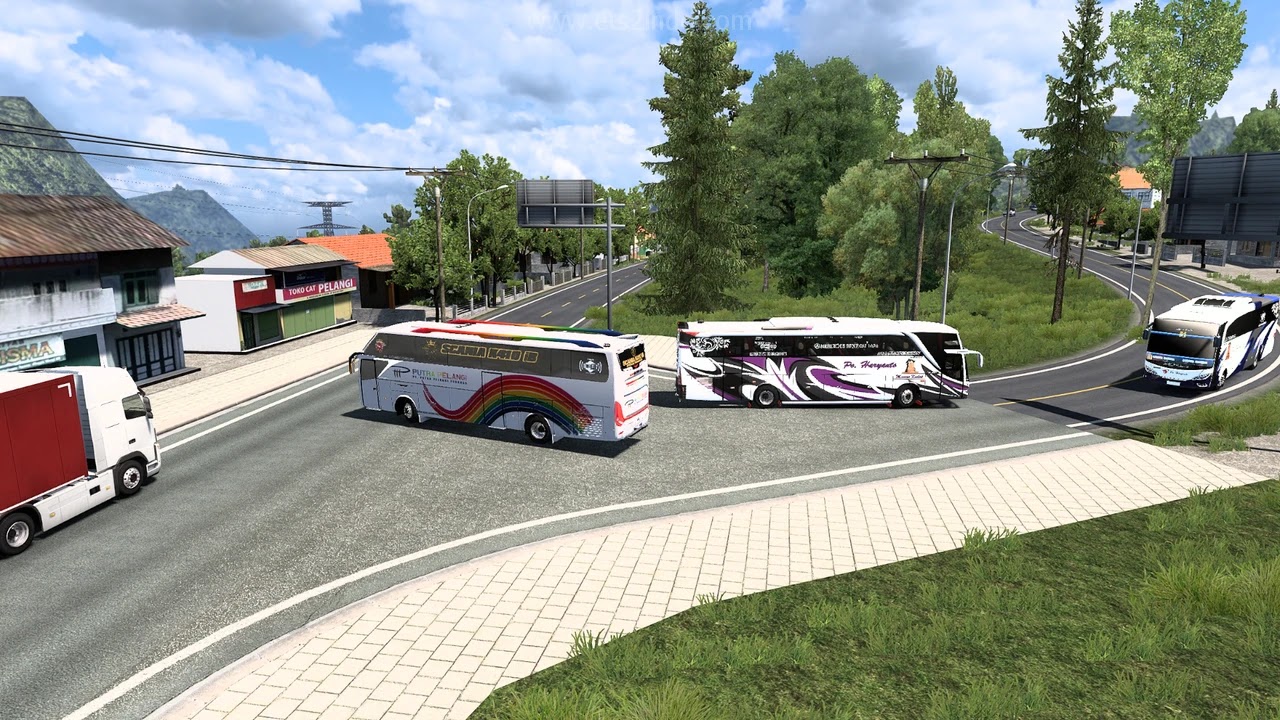 Mod Traffic Lintas Timur Sumatra ETS2 1.60 Mod Traffic Lintas Timur Sumatra ETS2 1.60