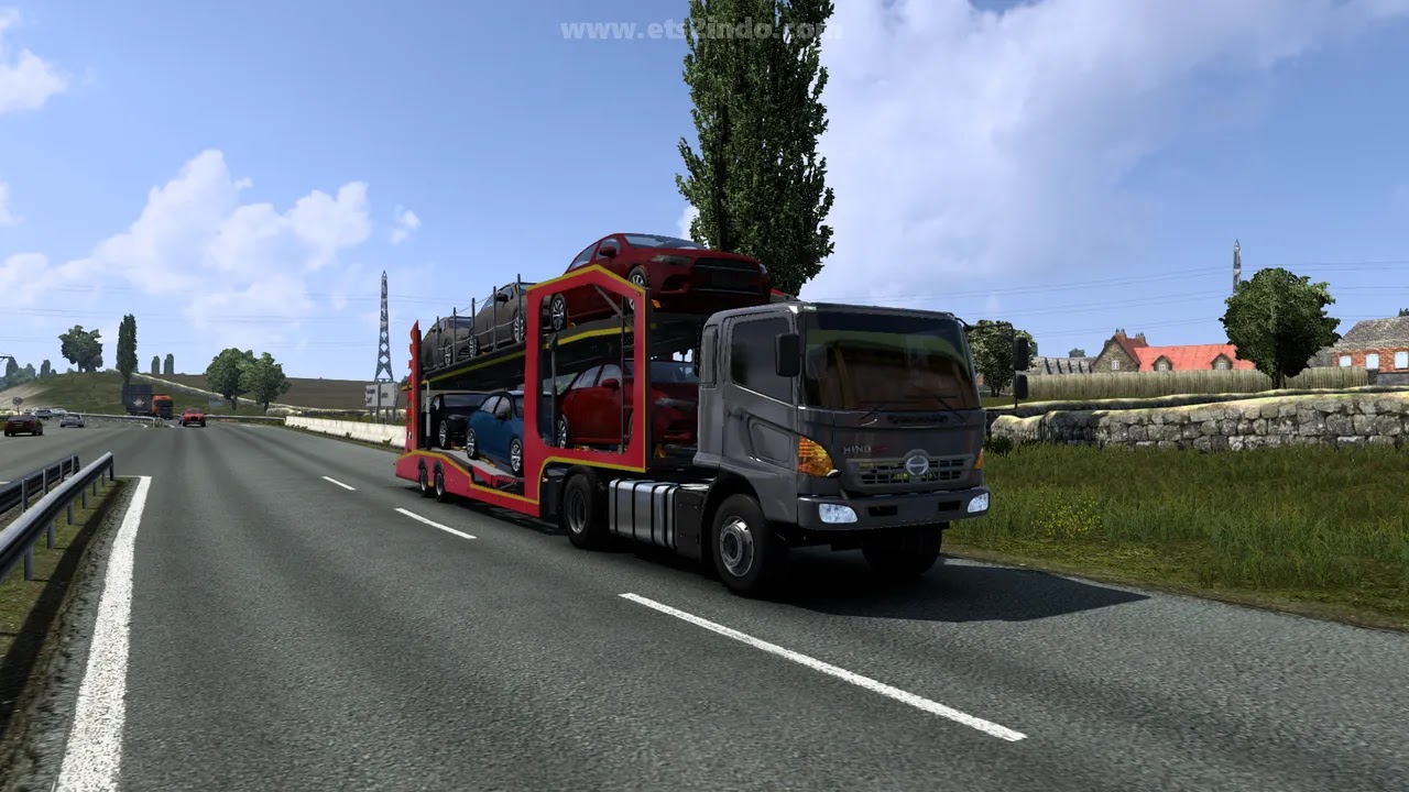 Mod Traffic Truck Indo ETS2 1.56 Mod Traffic Truck Indo ETS2 1.56