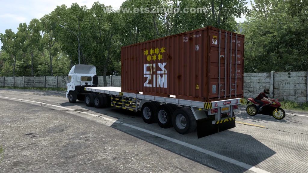 Trailer Indo Logistik by SMT Rework ETS2 1.50