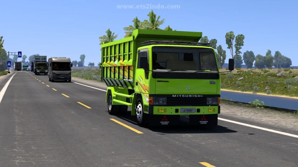 Mod Truk FUSO Ragasa Series V2 ETS2 1.55