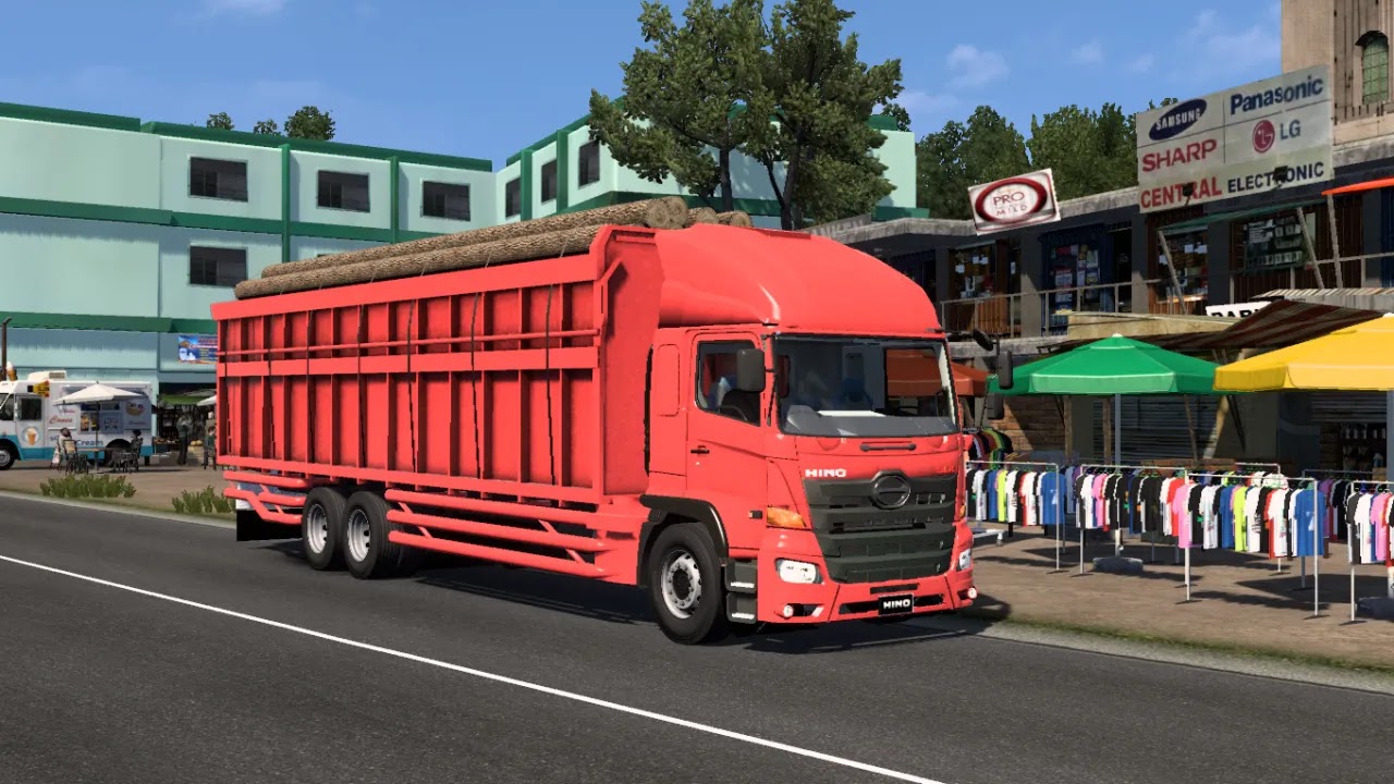 Mod Truck New Hino 500 V2 by RTGD - ETS2 1.55 Mod Truck New Hino 500 V2 by RTGD - ETS2 1.55