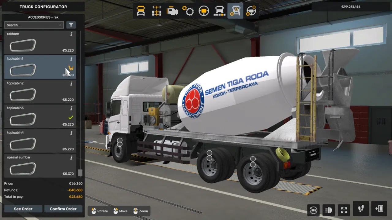 Mod Truck New Hino 500 V2 by RTGD - ETS2 1.55 Mod Truck New Hino 500 V2 by RTGD - ETS2 1.55